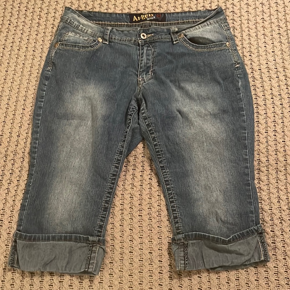 Angels jeans capris. Size 15